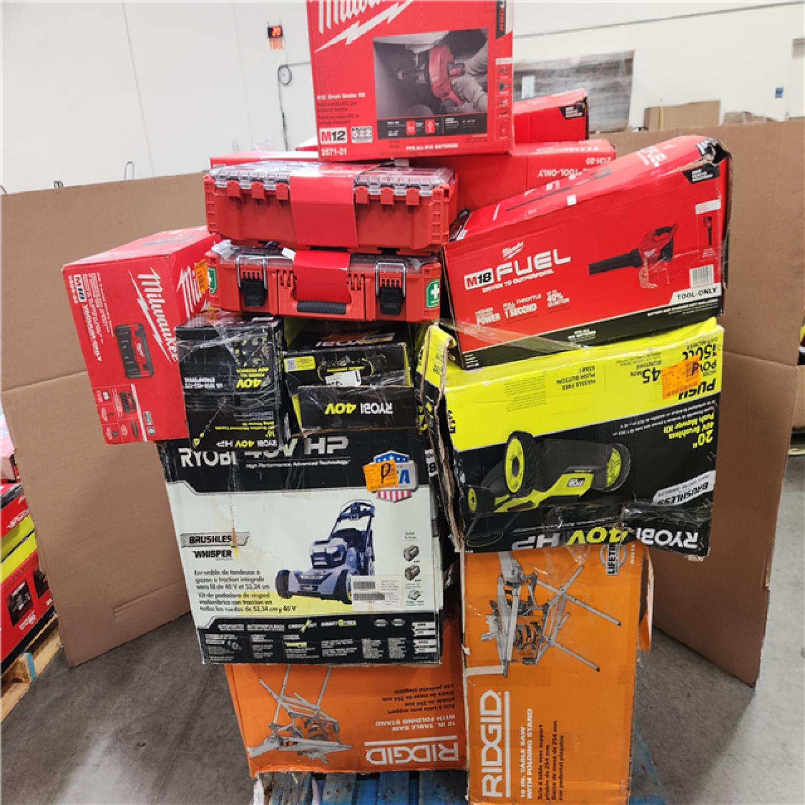 CALIFORNIA AS-IS TOOL PALLET