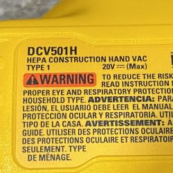 AS-IS DEWALT Bagless 20V MAX Stick Cordless General Dirt Filter Handheld Vacuum (Tool Only)