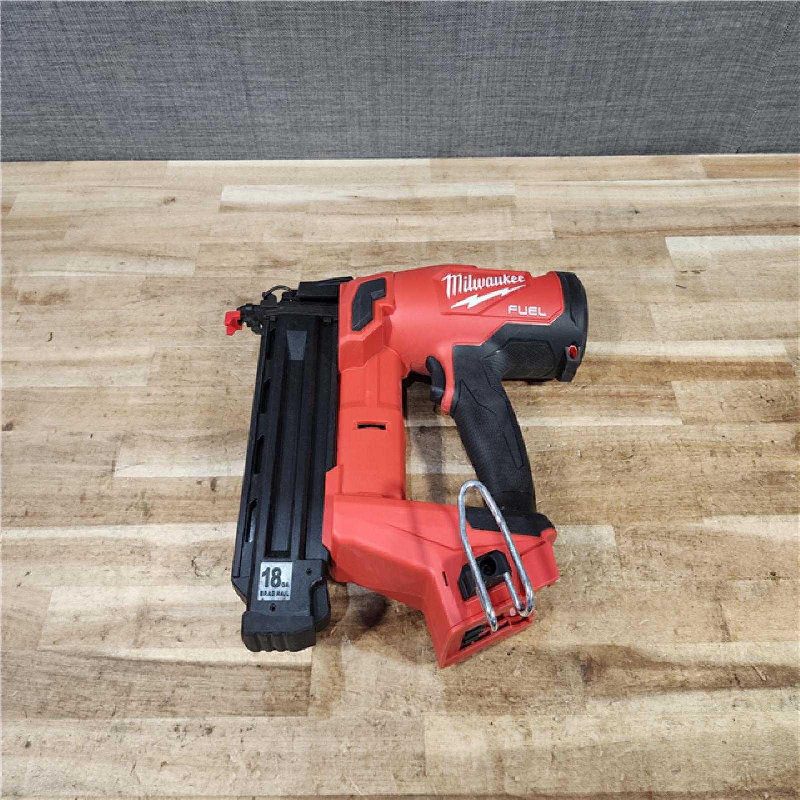 HOUSTON LOCATION - AS - IS Milwaukee FUEL 18-Volt Lithium-Ion Brushless Cordless Gen II 18-Gauge Brad Nailer (Tool-Only)