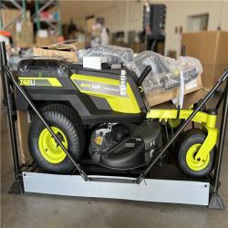 DALLAS LOCATION- RYOBI 80V HP Brushless 42 in. Battery Electric Cordless Zero Turn Riding Mower (2) 80V Batteries (2) 40V Batteries and Charger