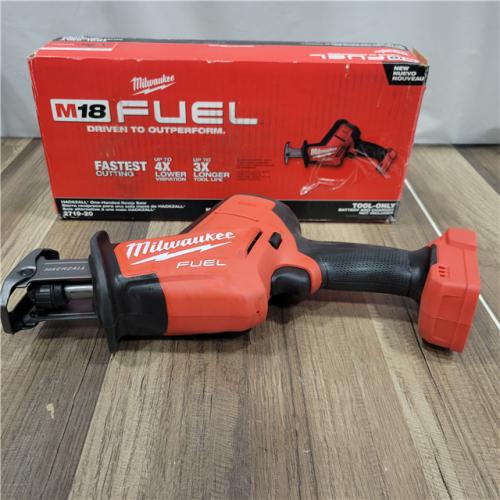 AS-IS MILWAUKEE M18 FUEL 18V Lithium-Ion Brushless Cordless HACKZALL Reciprocating Saw (Tool-Only)