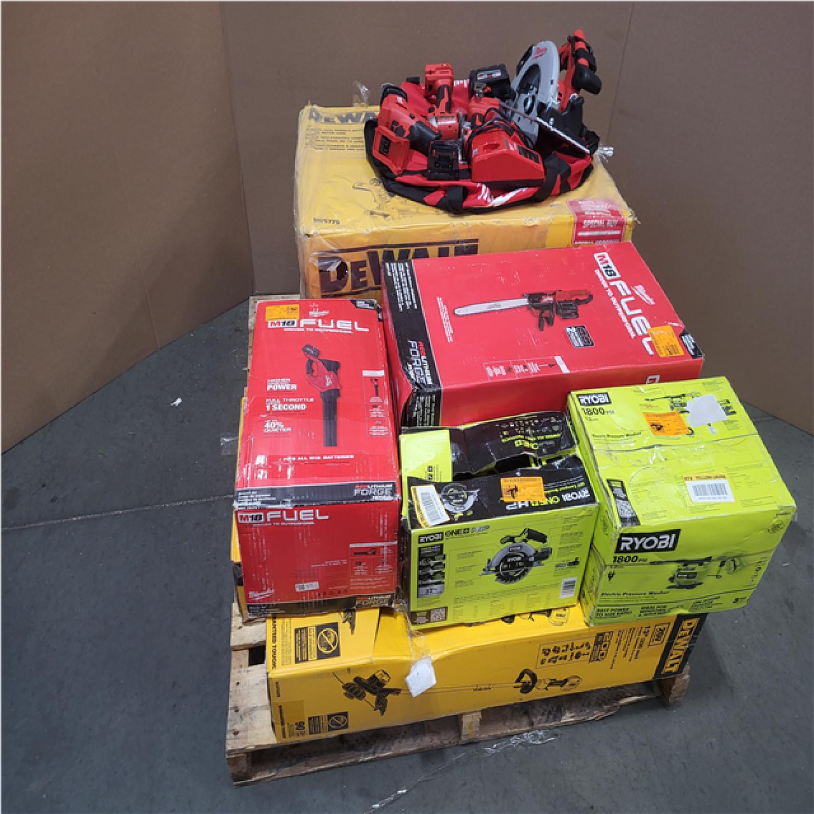 CALIFORNIA AS-IS TOOL PALLET