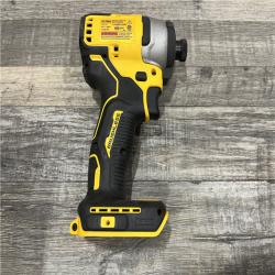 AS-IS DEWALT Atomic 20V Max Lithium-Ion Brushless Cordless Compact 1/4 in. Impact Driver Kit