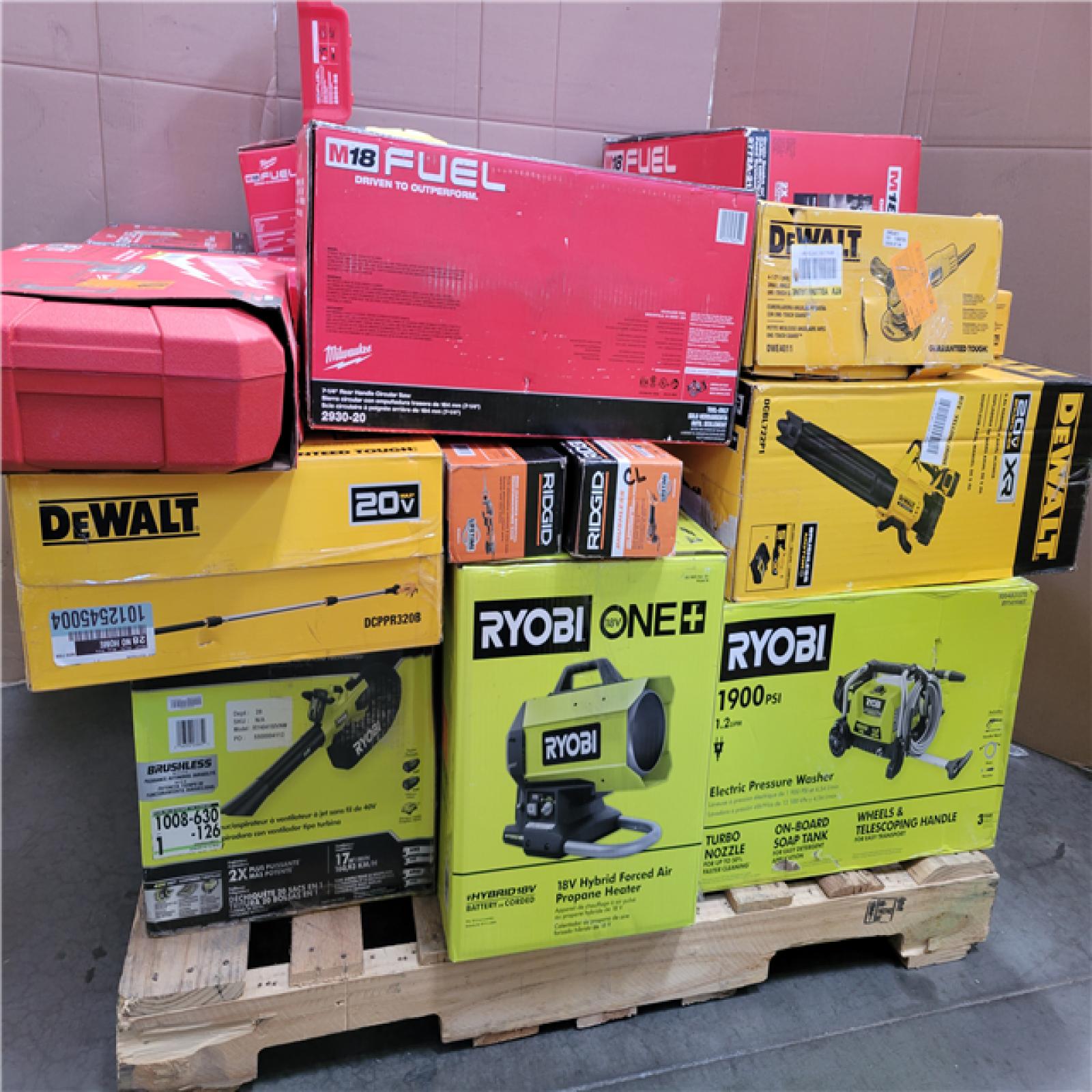 CALIFORNIA AS-IS TOOL PALLET