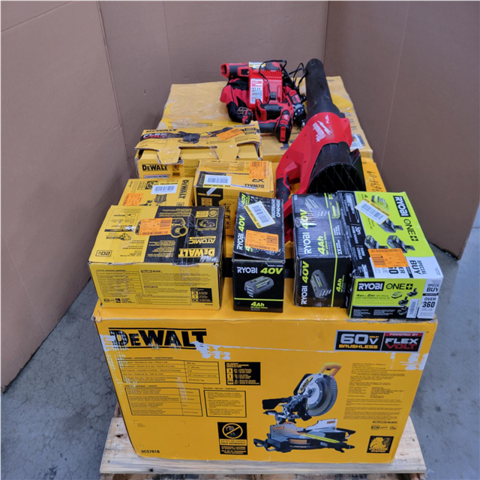 CALIFORNIA AS-IS TOOL PALLET