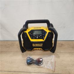 AS-IS- DEWALT 20V MAX Compact Cordless Bluetooth Radio (Tool Only)