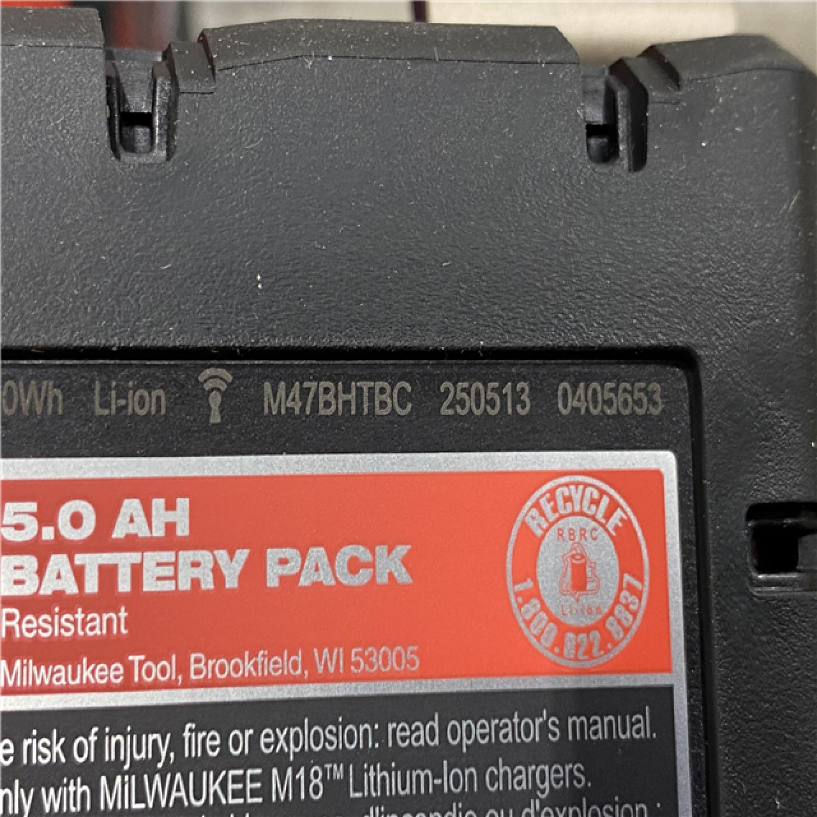 AS-IS Milwaukee FUEL 18V Lithium-Ion Brushless Cordless Hammer Drill and Impact Driver Combo Kit