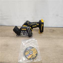 AS-IS- DEWALT 20V XR Cordless 3 in. Cut-Off Tool (Tool Only)