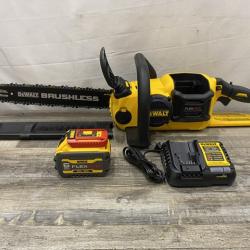 AS-IS DEWALT FLEXVOLT 60V MAX 16in. Brushless Cordless Battery Powered Chainsaw Kit