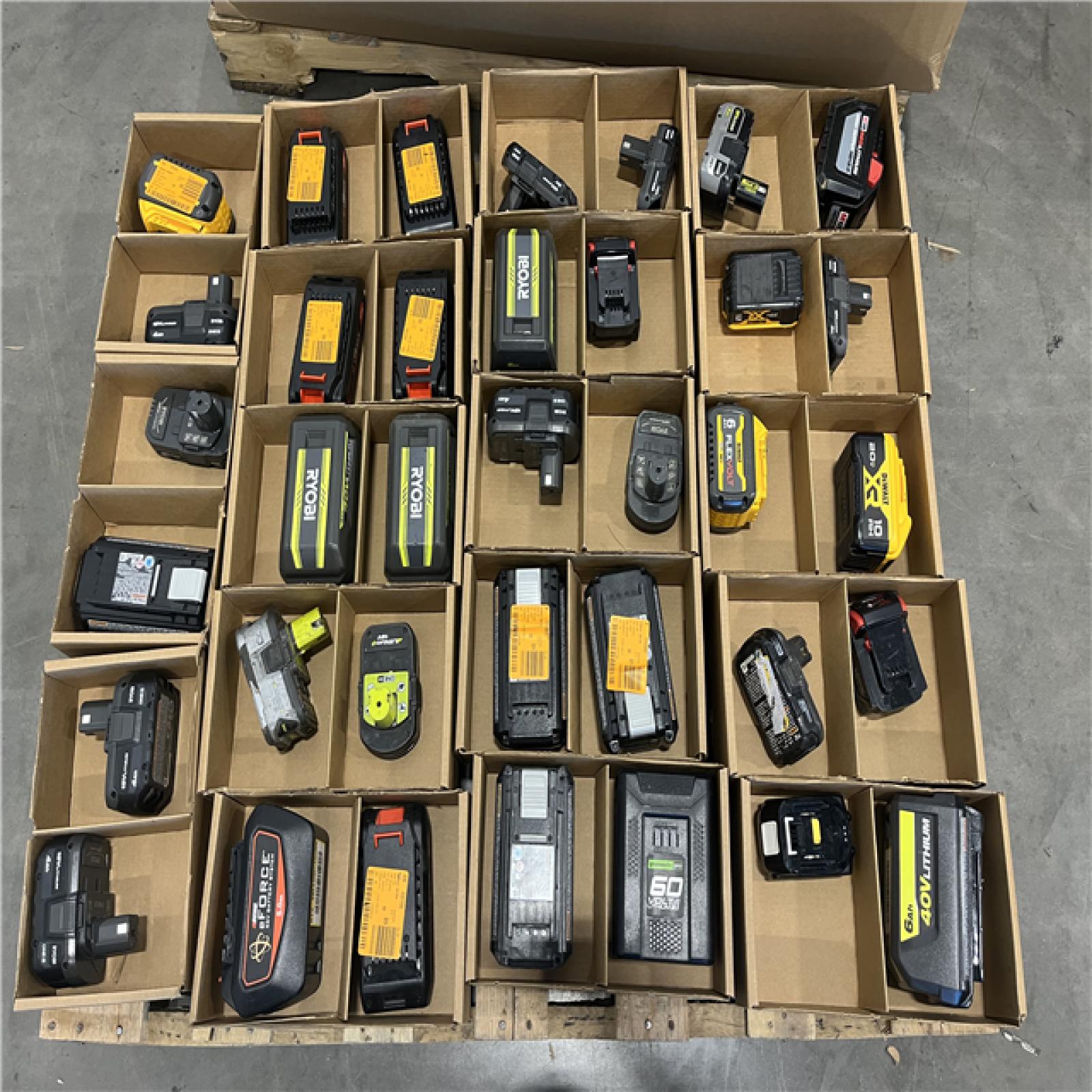 DALLAS LOCATION - AS-IS BATTERY PALLET
