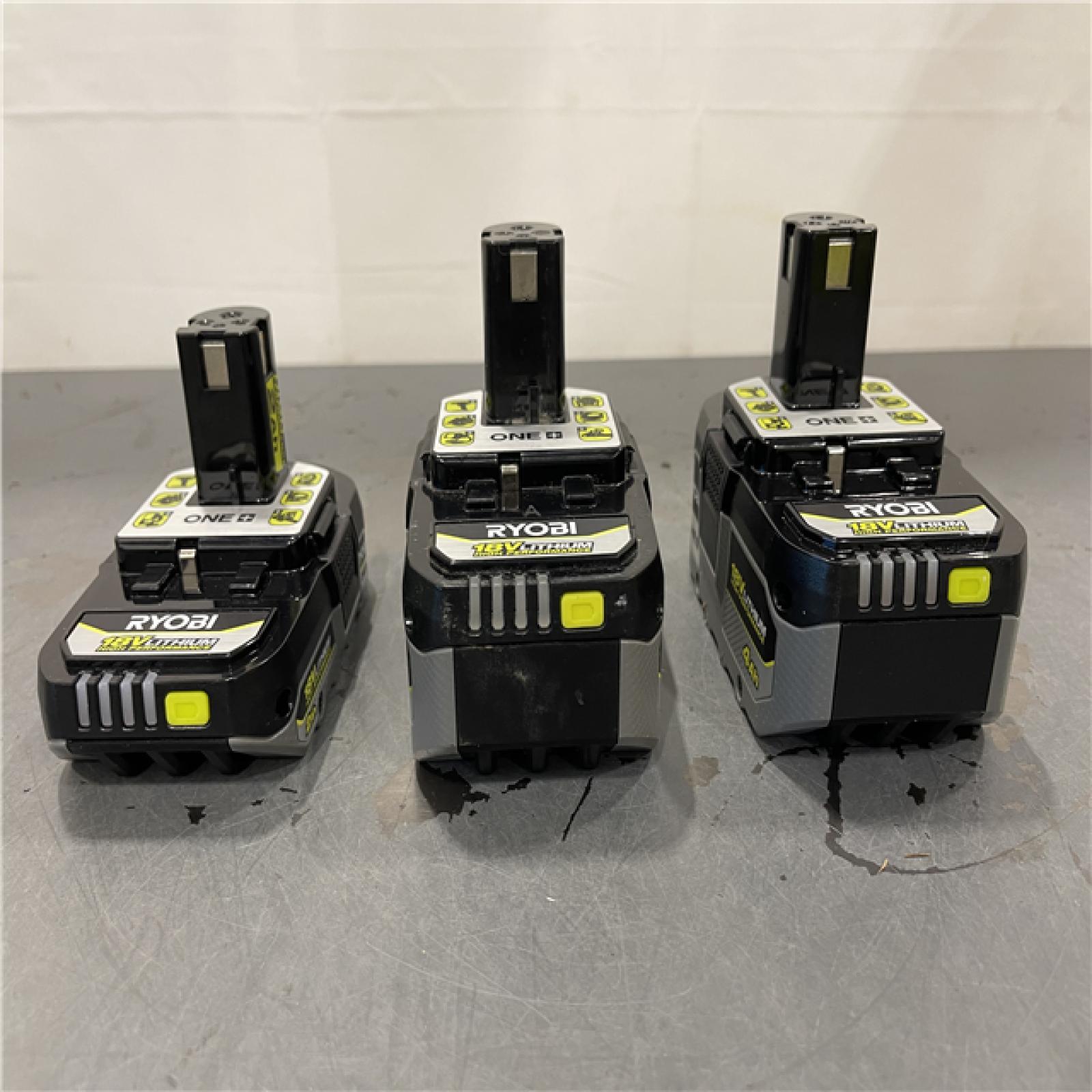 AS-IS - RYOBI ONE+ 18V Lithium-Ion HIGH PERFORMANCE Starter Kit