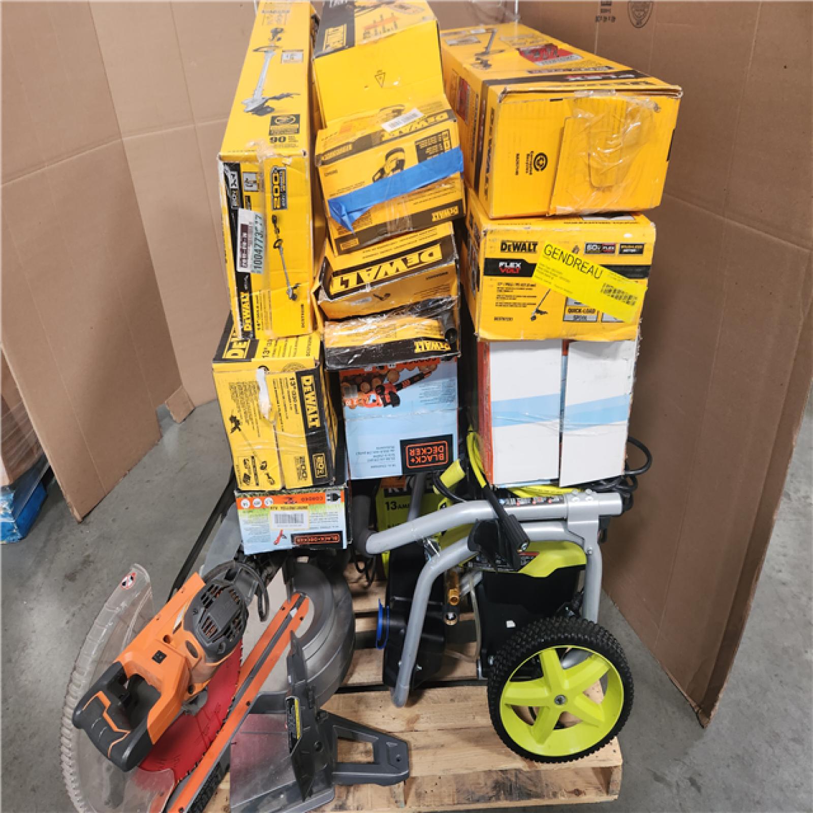 CALIFORNIA AS-IS TOOL PALLET