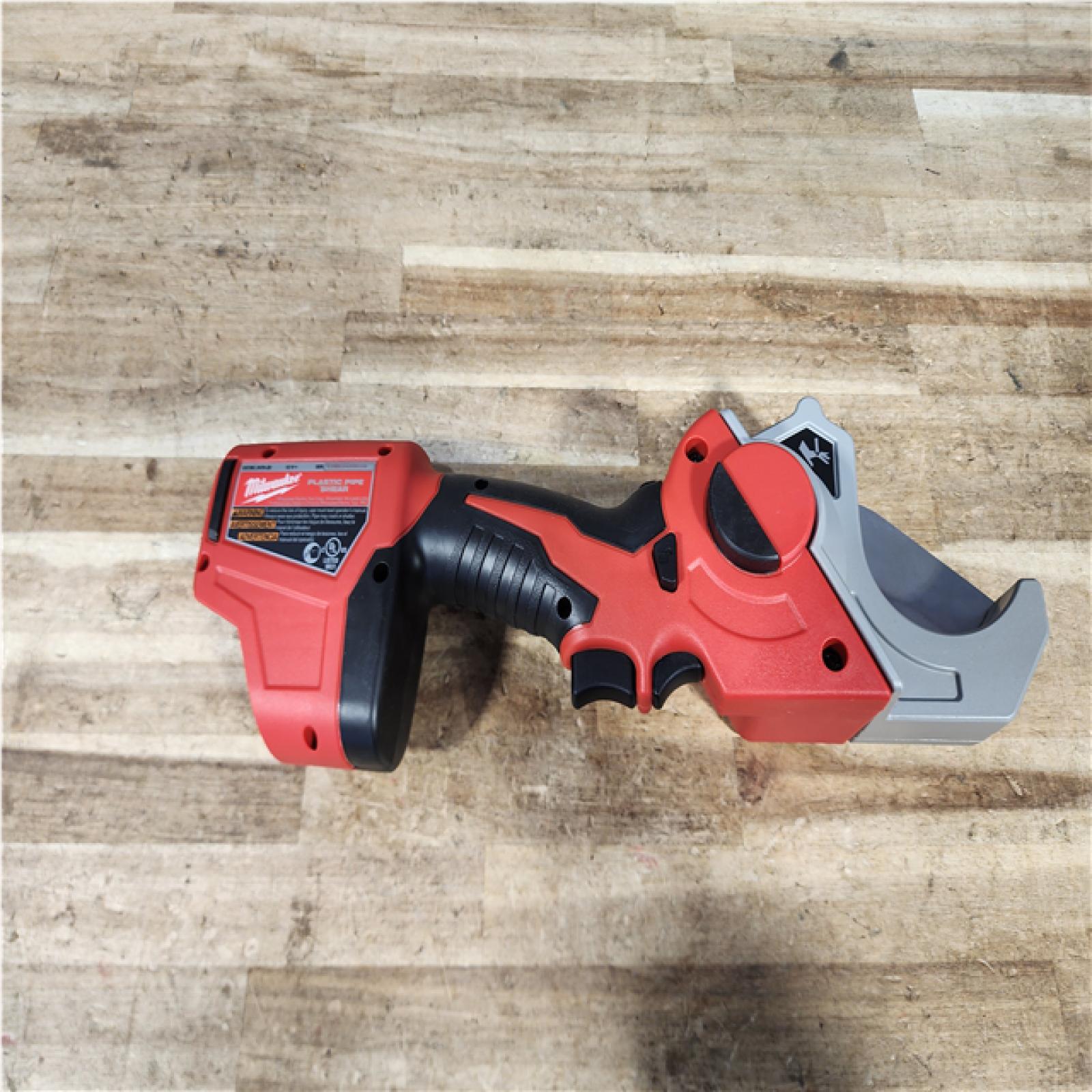 Houston Location AS-IS Milwaukee 12V Lithium-Ion Cordless PVC Pipe Shear (Tool-Only)