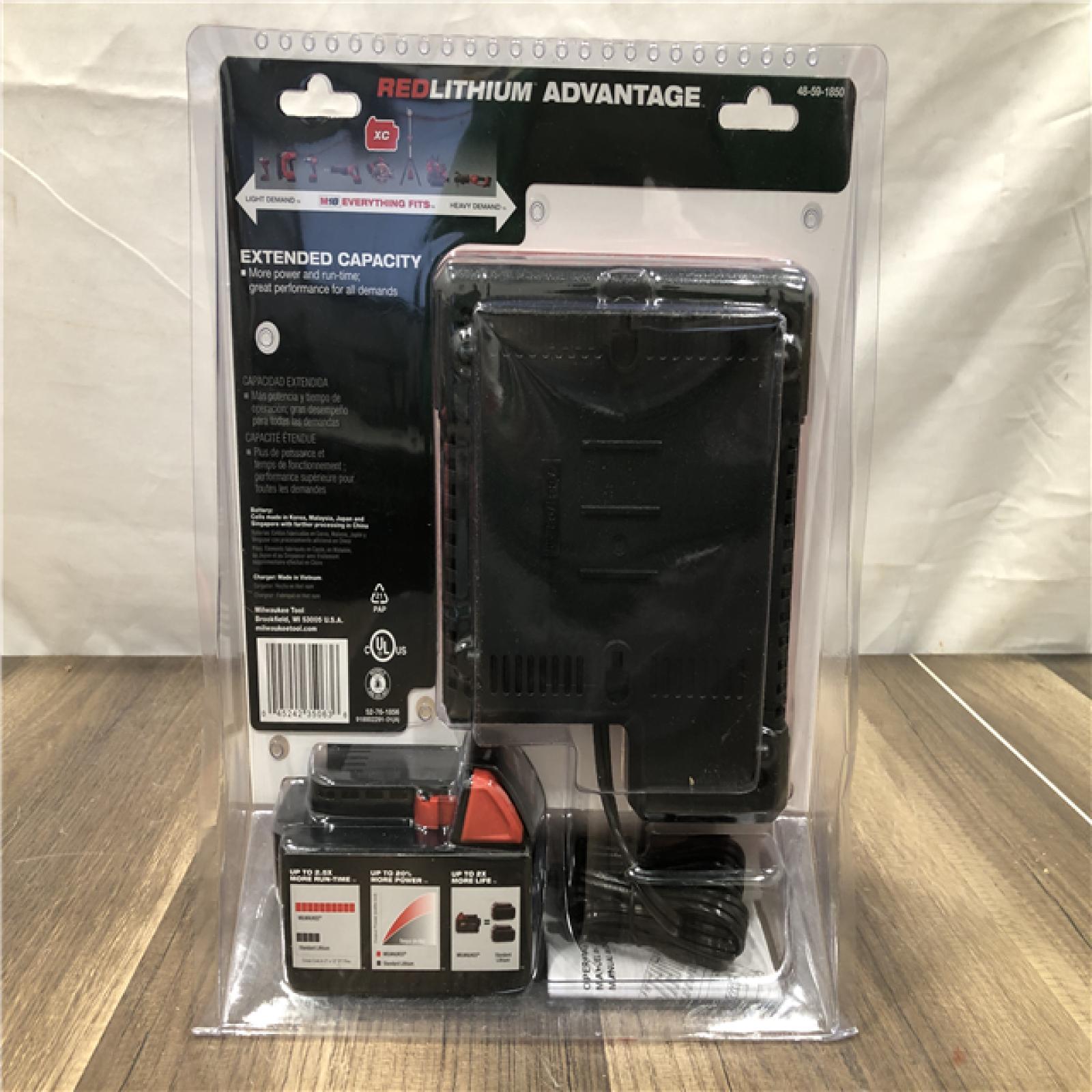 NEW- Milwaukee M18 18-Volt Lithium-Ion XC Starter Kit