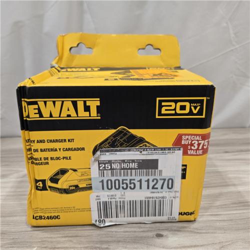 NEW! - DEWALT 20V MAX Lithium-Ion 6.0Ah and 4.0Ah Battery and Charger Starter Kit