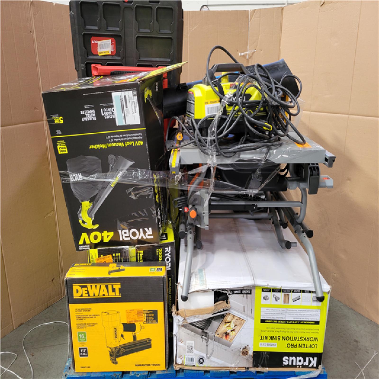 CALIFORNIA AS-IS TOOL PALLET