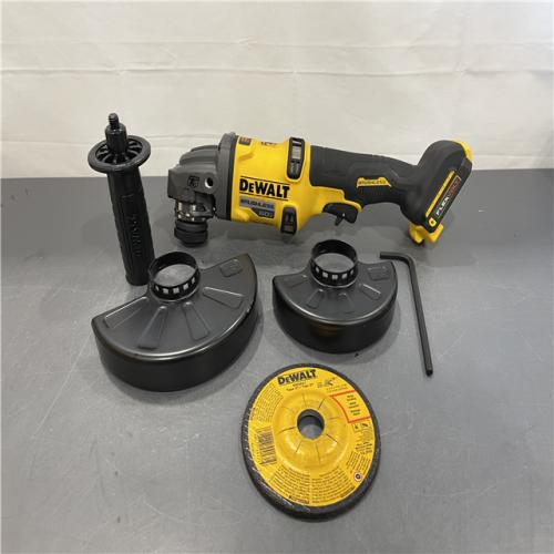 AS-IS - DEWALT 60V MAX Cordless Brushless 4.5 in. to 6 in. Small Angle Grinder with Kickback Brake