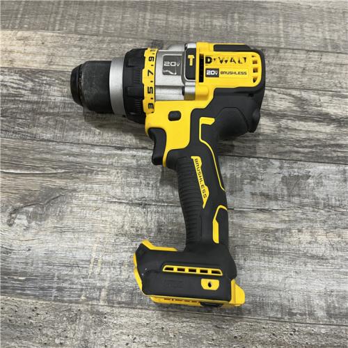 AS-IS DEWALT 20V MAX Brushless Cordless 1/2 in. Hammer Drill/Driver with FLEXVOLT ADVANTAGE (Tool Only)