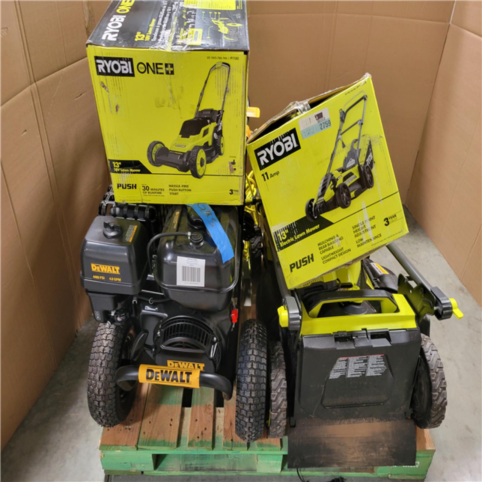 CALIFORNIA AS-IS OUTDOOR POWER EQUIPMENT
