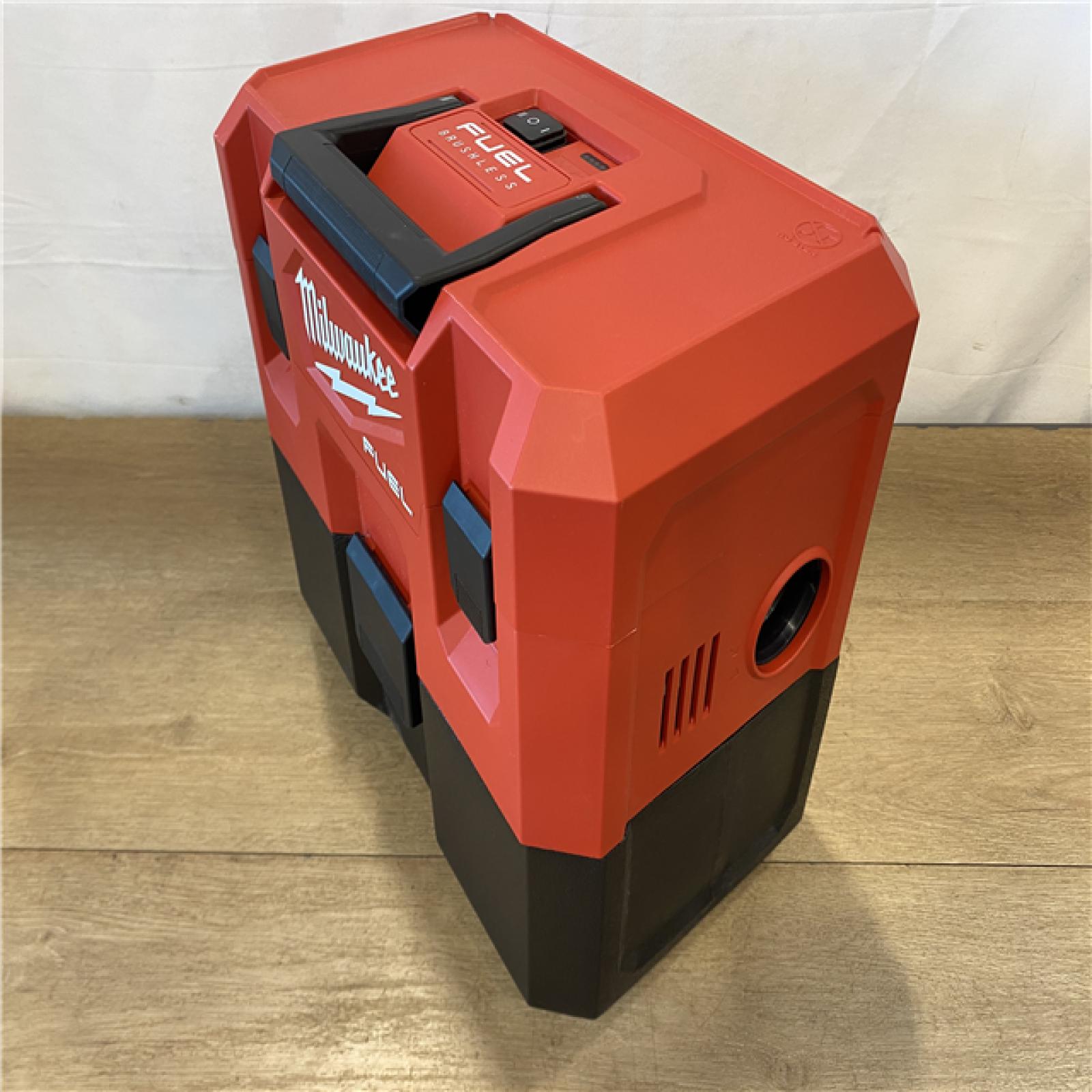 AS-IS Milwaukee FUEL 12-Volt Lithium-Ion Cordless 1.6 Gal. Wet/Dry Vacuum (Vacuum-Only)