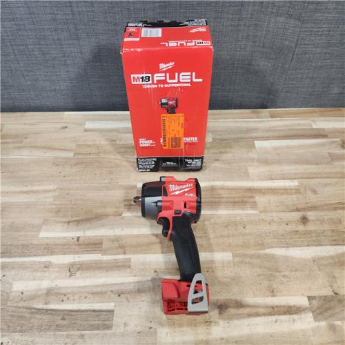 HOUSTON LOCATION - AS-IS Milwaukee FUEL GEN-2 18V Lithium-Ion Mid Torque Brushless Cordless 3/8 in. Impact Wrench with Friction Ring (Tool-Only)