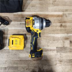 HOUSTON LOCATION - AS - IS DEWALT 20V MAX Brushless Cordless 1/2 3-Speed Hammer Drill W/ BATTERY & CHARGER