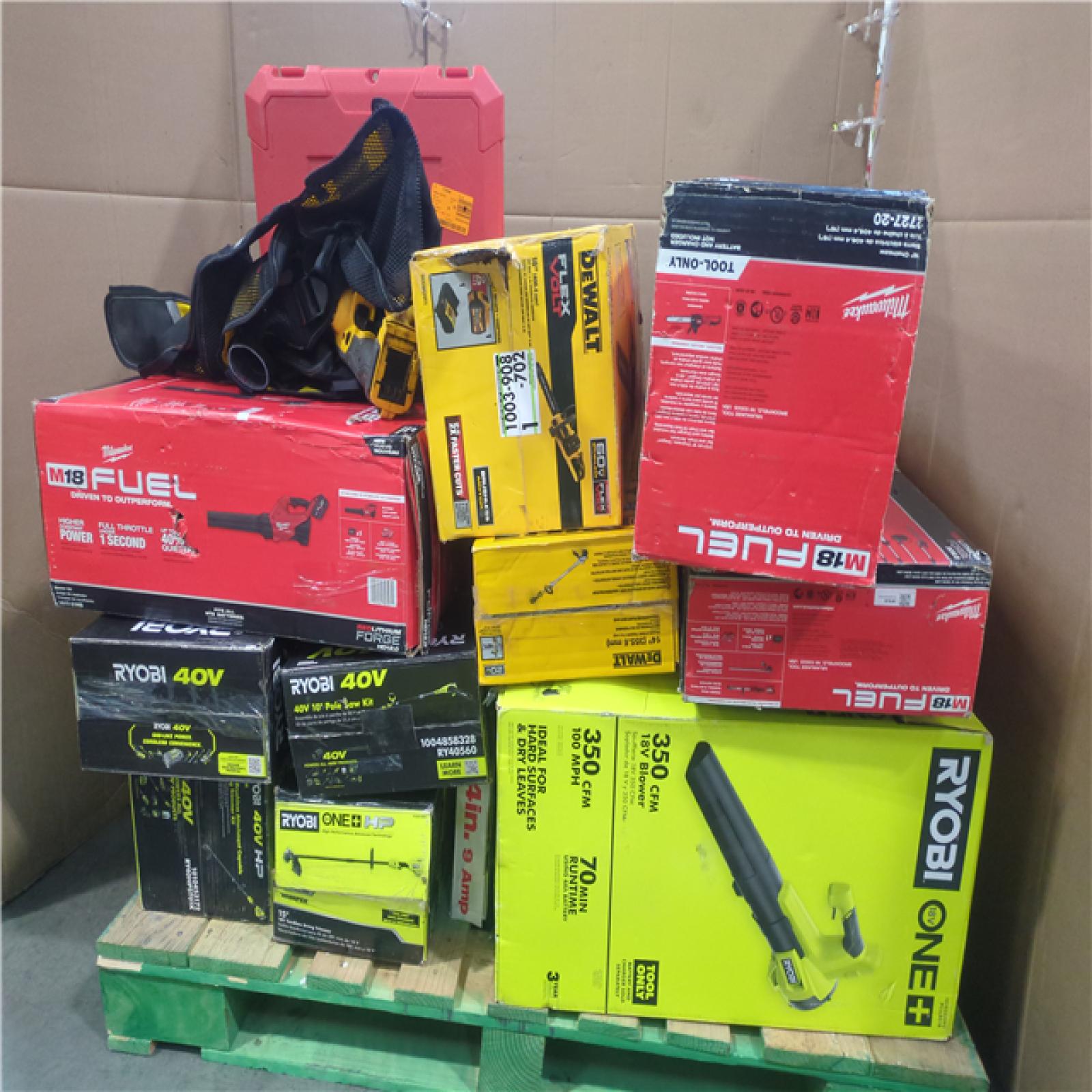 CALIFORNIA AS-IS TOOL PALLET