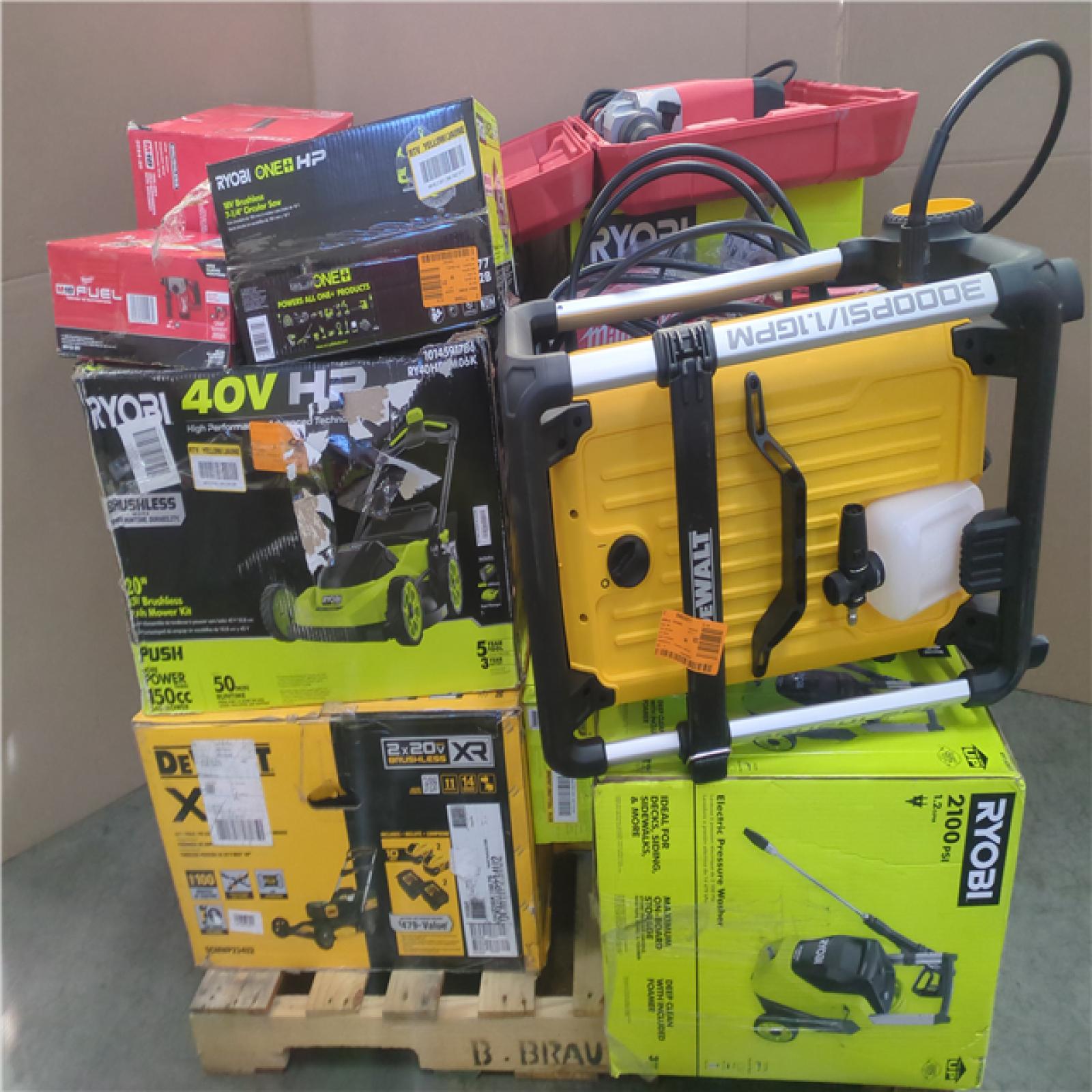 CALIFORNIA AS-IS TOOL PALLET