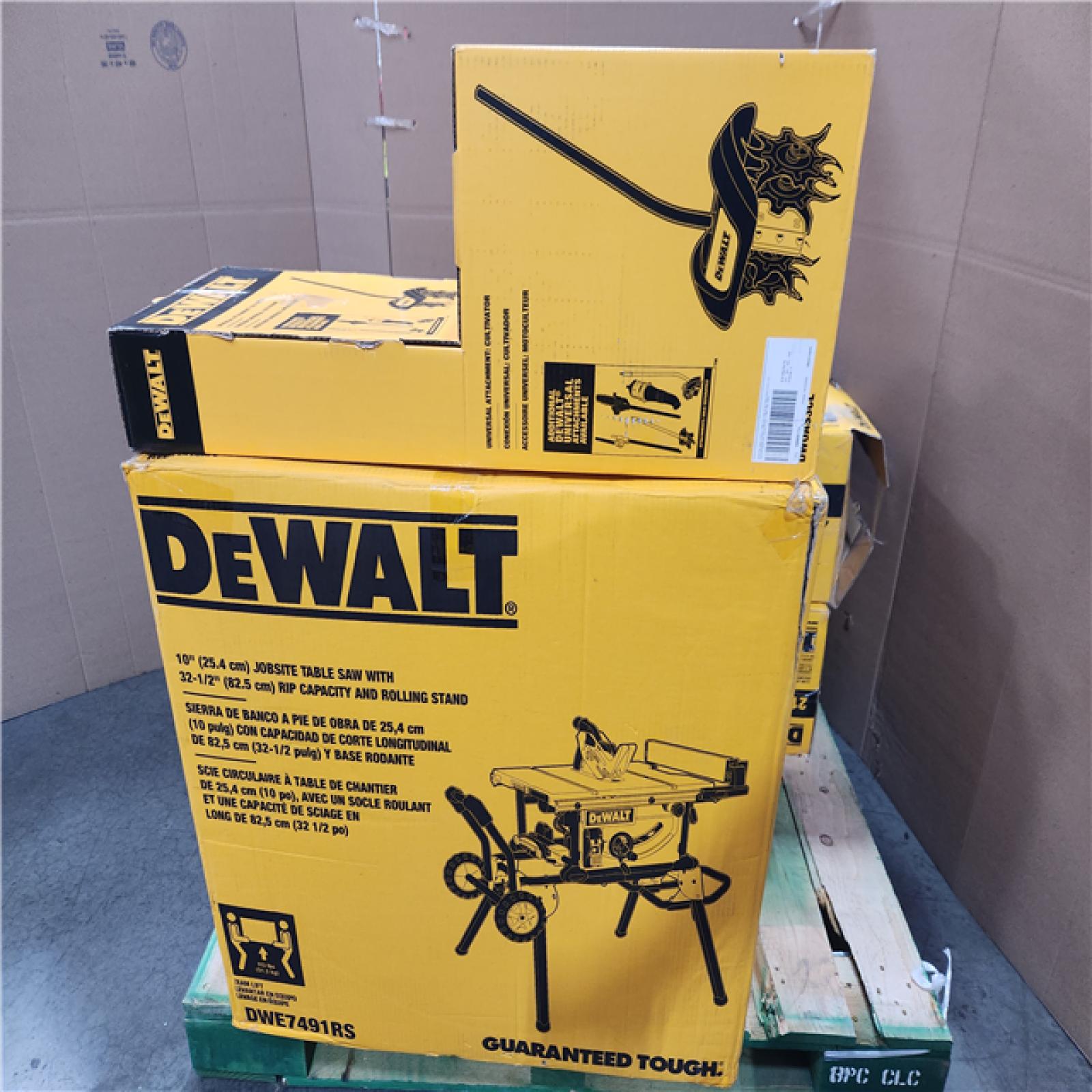 CALIFORNIA AS-IS TOOL PALLET