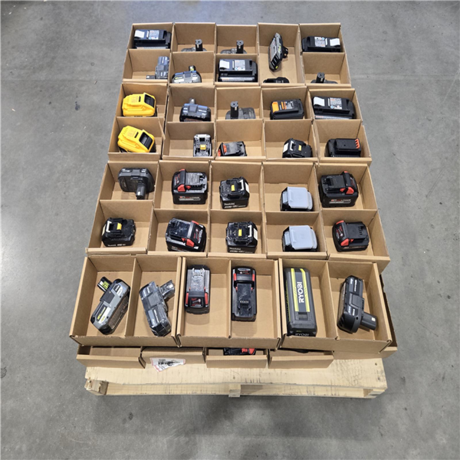 DALLAS LOCATION- AS-IS BATTERY PALLET