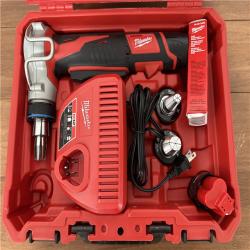 California AS-IS Milwaukee M12 Pex Expansion Kit, includes (2) Batteries, Charger & Hard Case