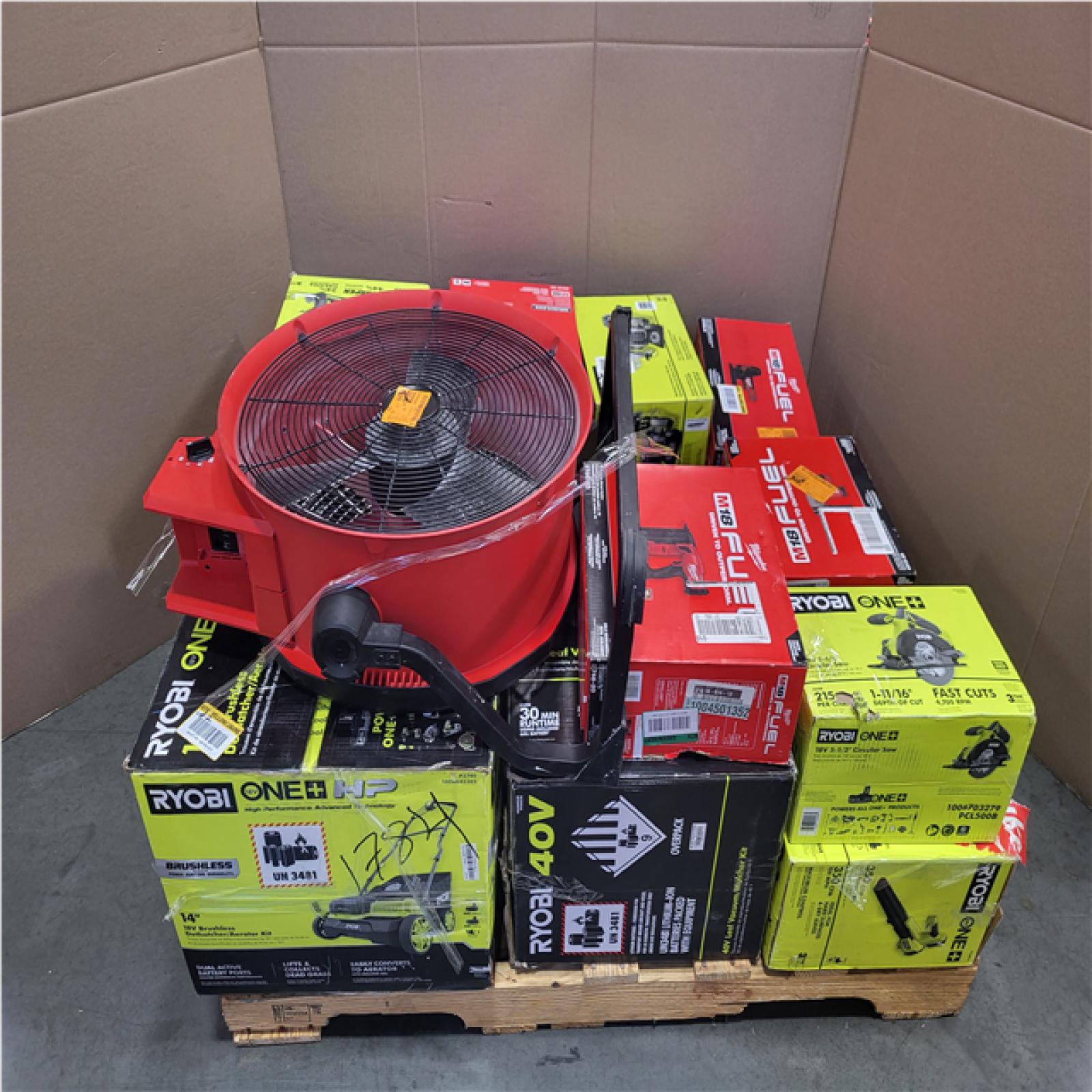 CALIFORNIA AS-IS TOOL PALLET