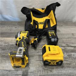 AS-IS DEWALT ATOMIC 20V MAX Lithium-Ion Cordless 1/4 in. Brushless Impact Driver Kit