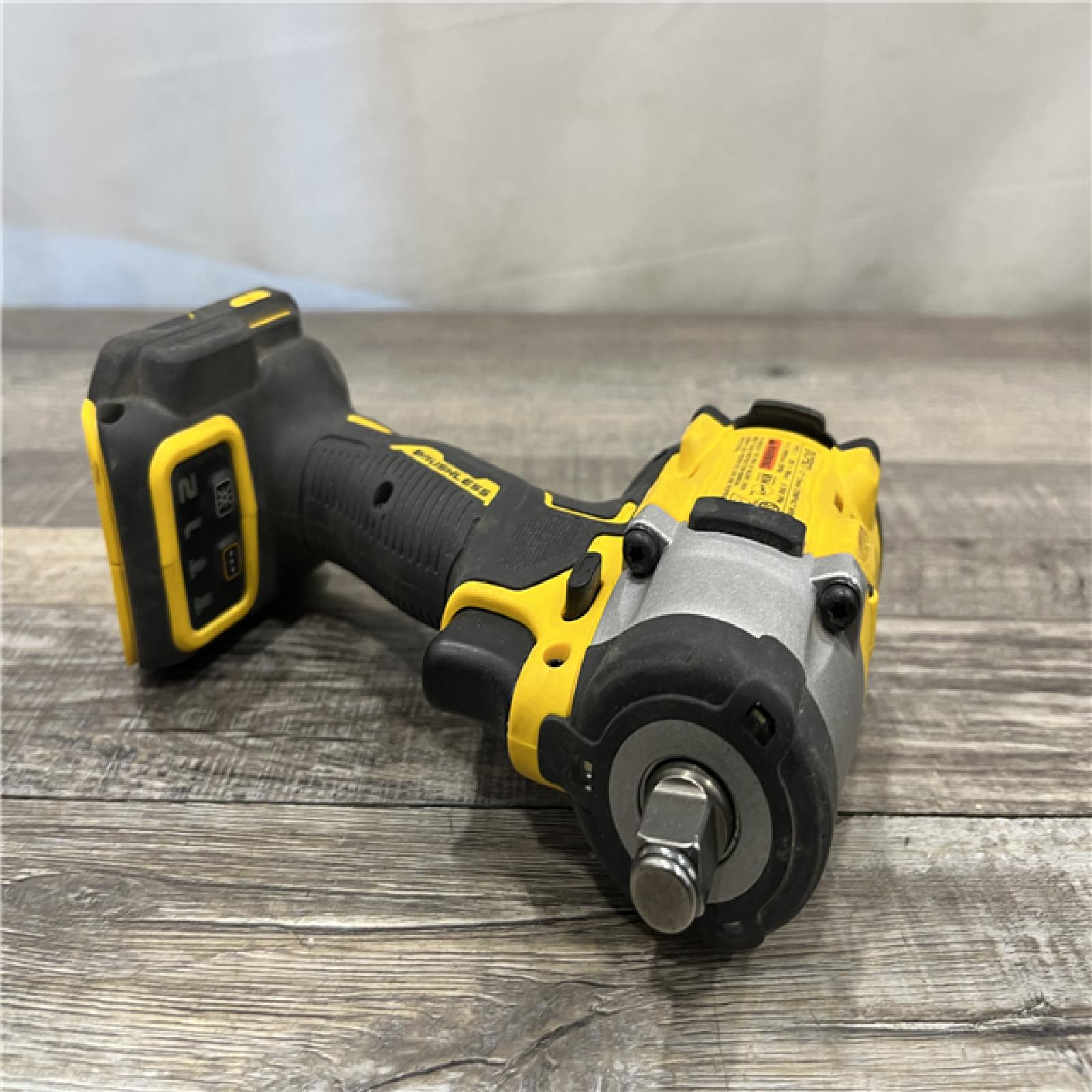 AS-IS DEWALT ATOMIC 20V MAX Cordless Brushless 1/2 in. Variable Speed Impact Wrench (Tool Only)