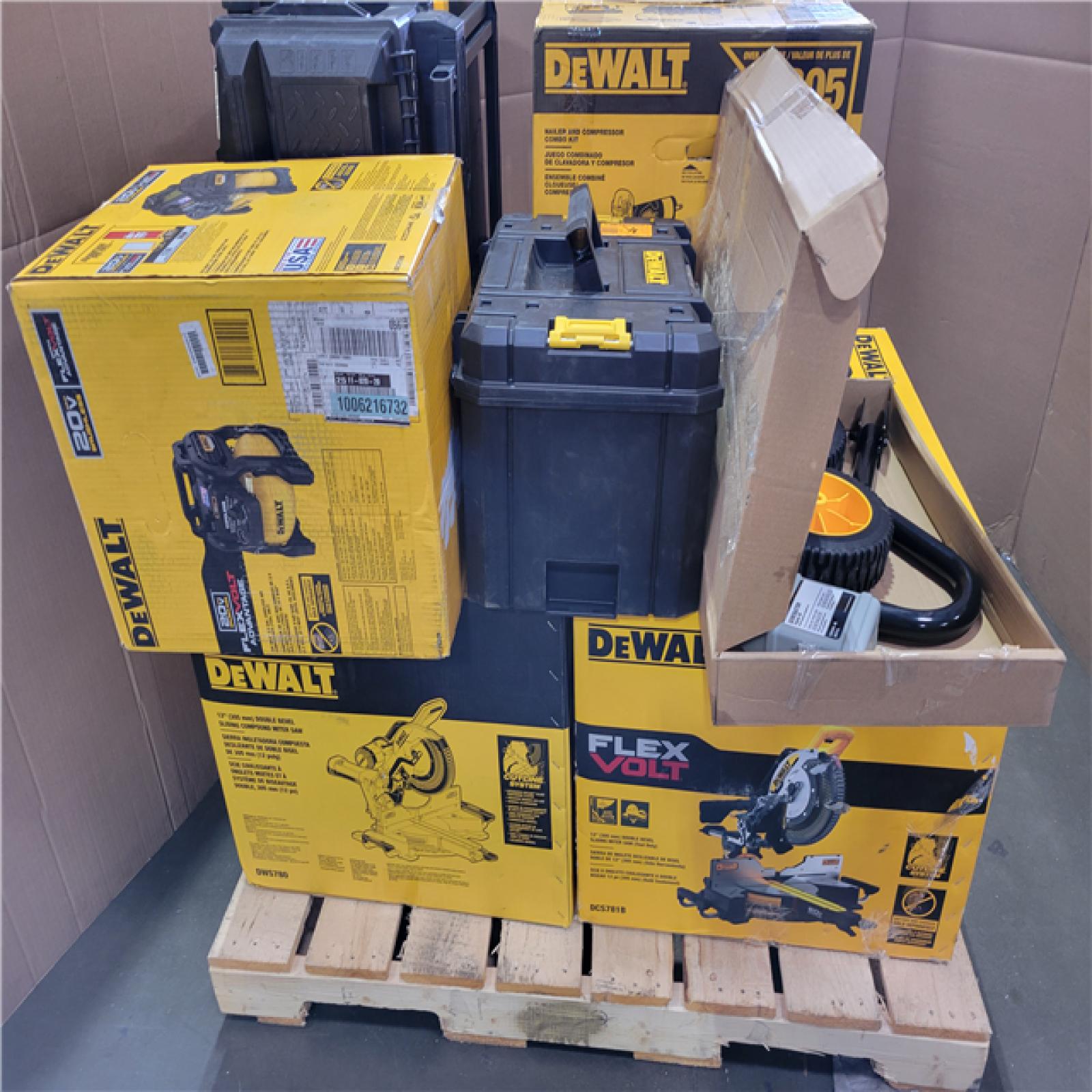CALIFORNIA AS-IS TOOL PALLET