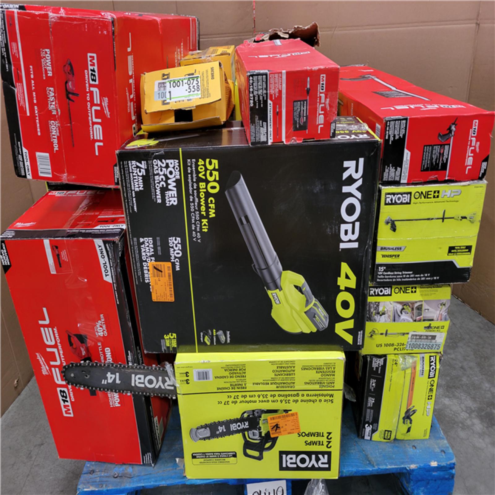 CALIFORNIA AS-IS TOOL PALLET