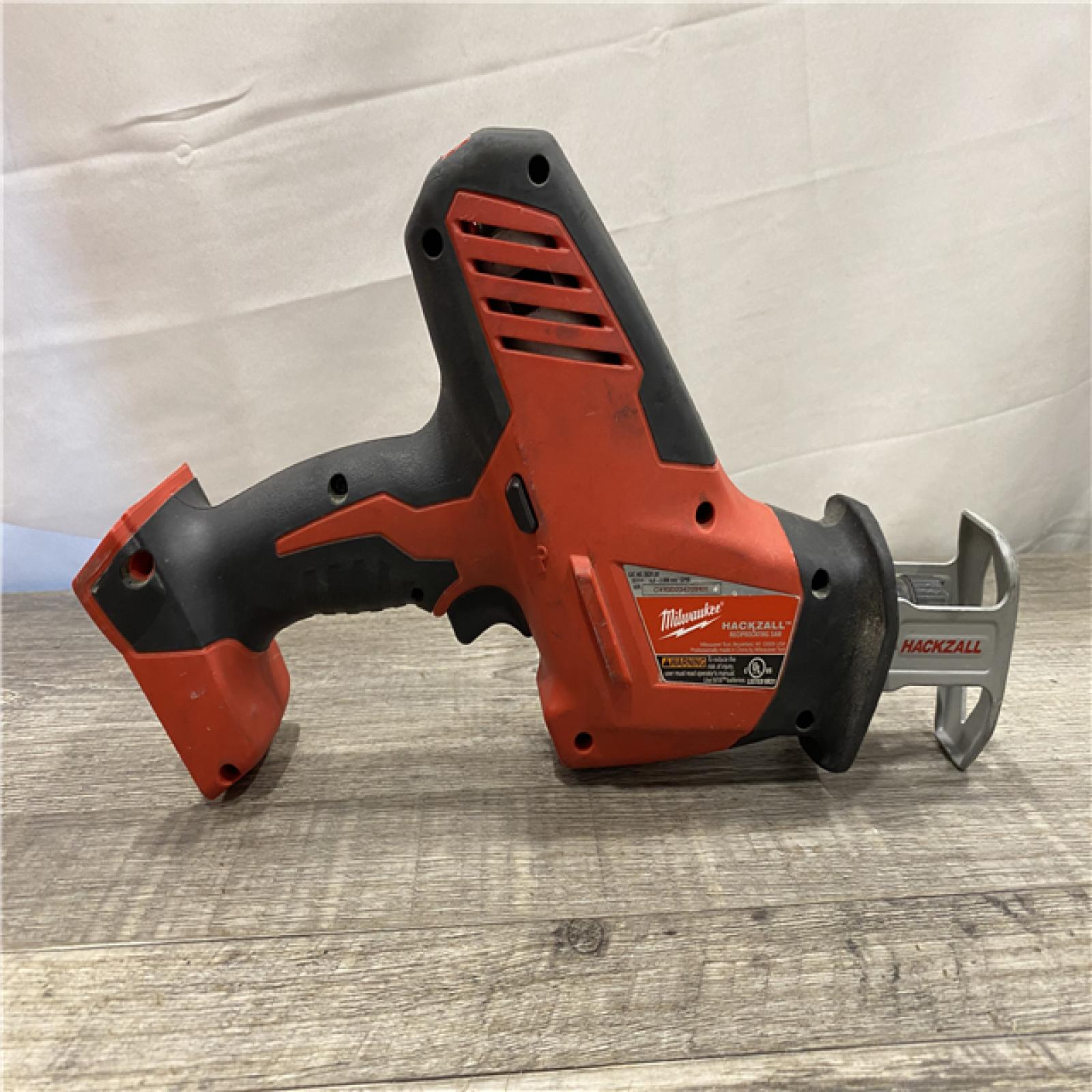 AS-IS Milwaukee 18V Lithium-Ion Cordless HACKZALL Reciprocating Saw (Tool-Only)