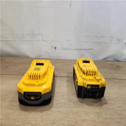 AS-IS- DEWALT POWERSTACK 20V Lithium-Ion 5.0Ah Battery Pack (2 Pack)