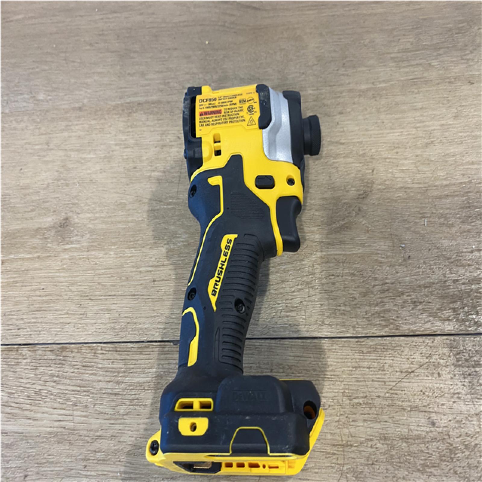 as-is DEWALT ATOMIC 20V MAX Cordless Brushless Compact 1/4 in. Impact Driver (Tool Only)
