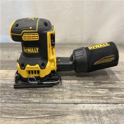 AS-IS DEWALT 20V MAX XR Brushless Cordless 1/4 Sheet Variable Speed Sander (Tool Only)