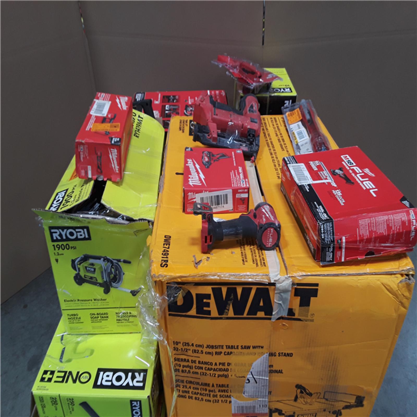 CALIFORNIA AS-IS TOOL PALLET