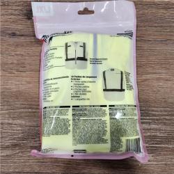 NEW! Milwaukee 48-73-5022 Polyester Safety Vest High Visibility  Yellow L/XL (6 UNITS)