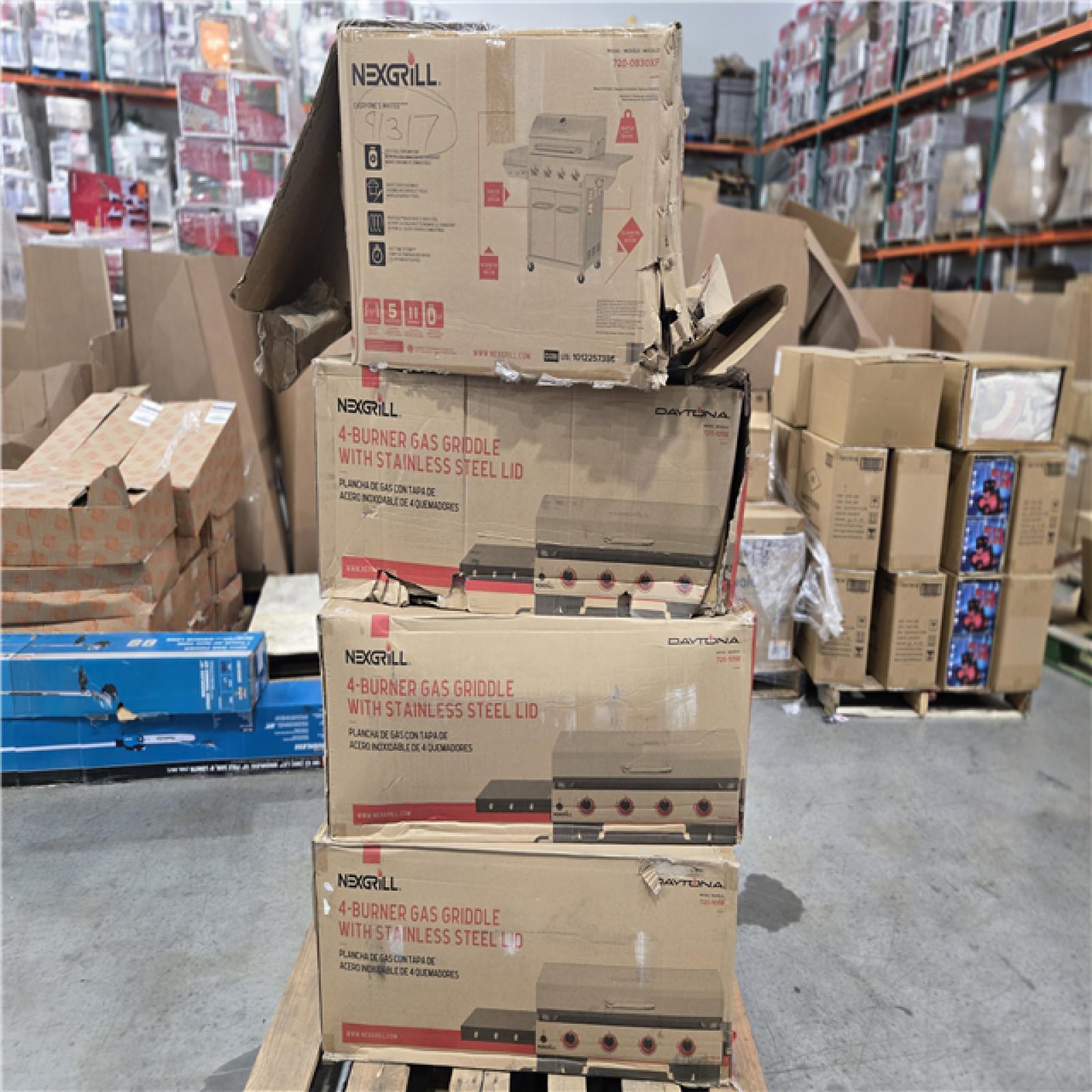 DALLAS LOCATION- AS-IS NEXGRILL Mixed Grill PALLET(4 UNITS)