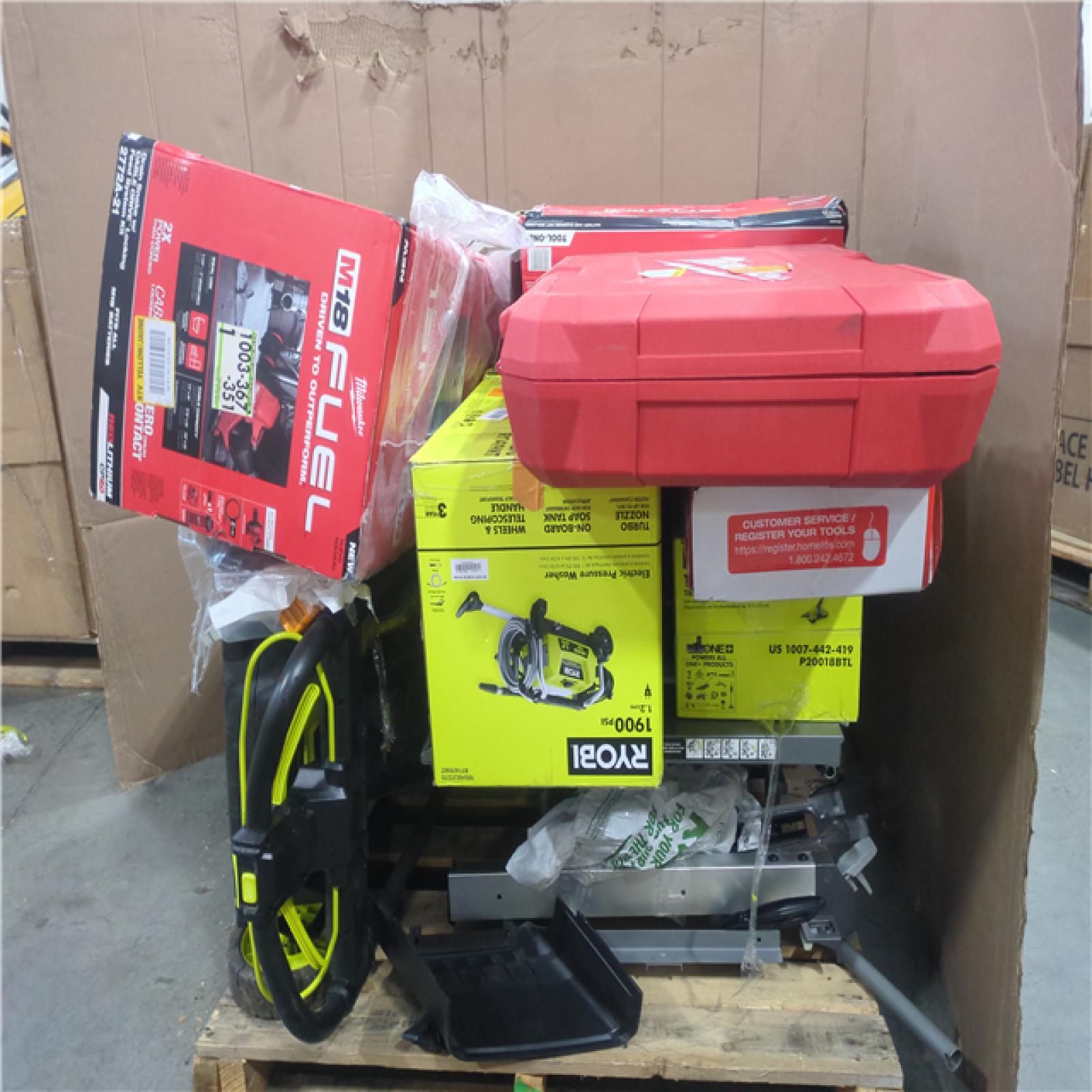 CALIFORNIA AS-IS TOOL PALLET