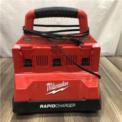 AS-IS Milwaukee 18V Lithium-Ion PACKOUT 6-Port Rapid Charger