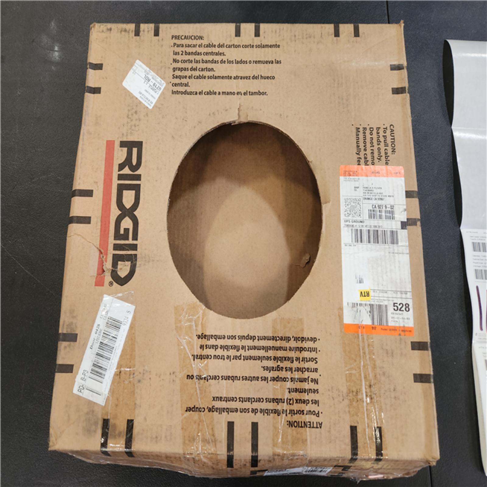 Phoenix NEW RIDGID 1/2 in. x 75 ft. C-45 IW Integral Wound Drain Cleaning Snake Auger Machine Replacement for K-400  K-3800 Models