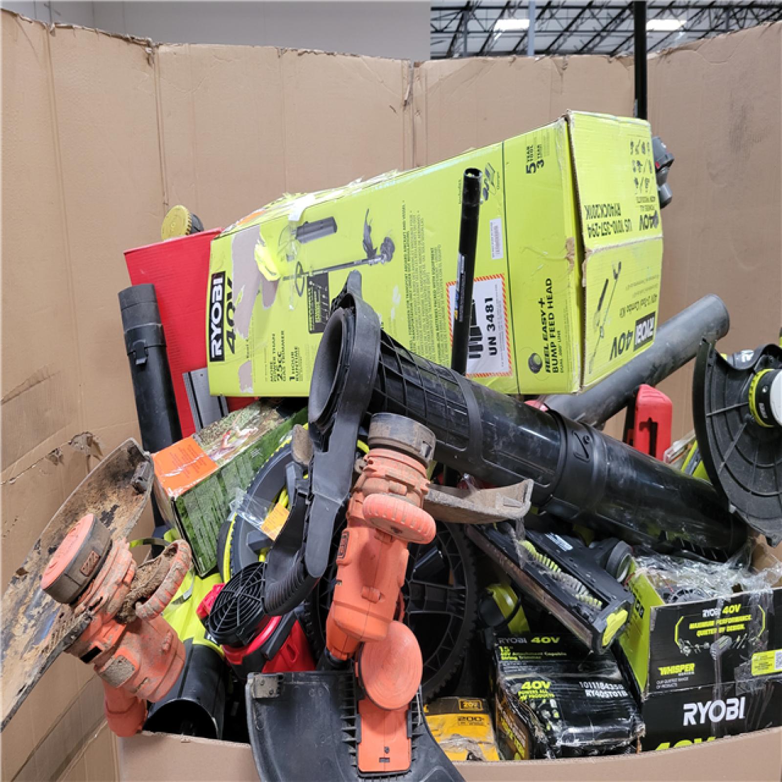 CALIFORNIA AS-IS TOOL PALLET
