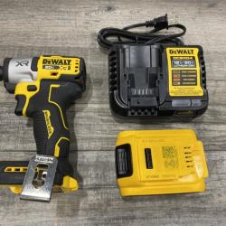 AS-IS DEWALT 20-Volt Maximum XR Lithium-Ion Cordless Brushless 1/4 in. 3-Speed Impact Driver Kit