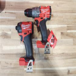 HOUSTON LOCATION - AS-IS (APPEARS LIKE NEW) Milwaukee  FUEL 18V Lithium-Ion Brushless Cordless Hammer Drill and Impact Driver Combo Kit