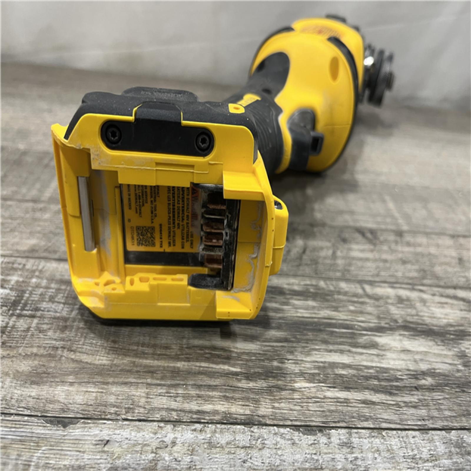AS-IS DEWALT FLEXVOLT 60V MAX Cordless Brushless 4.5 in. to 6 in. Small Angle Grinder with Kickback Brake (Tool Only)